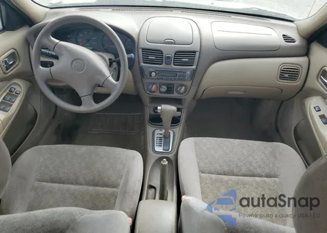 2002 Nissan Sentra Xe z USA, uszkodzony, nr VIN 3N1CB51DX2L615640